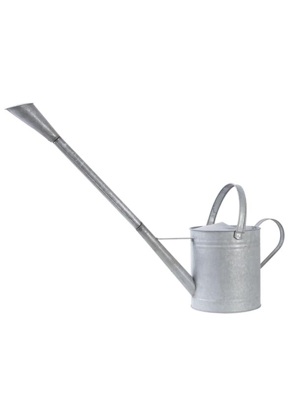 Old Zinc Watering Can with Extendable Spout 6.2L