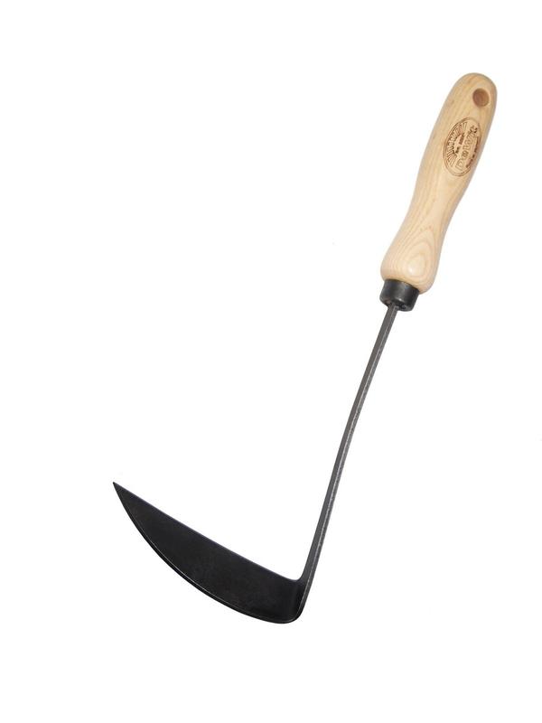 DeWit Japanese Handhoe Left Handed 140mm with wooden handle