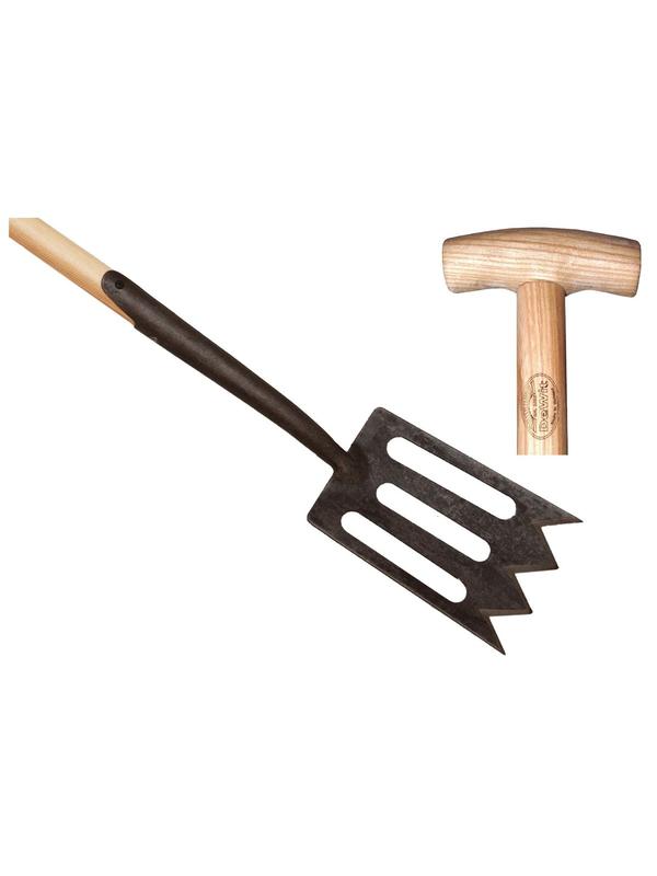 DeWit Spork Ash T-handle 750mm with ash wood handle