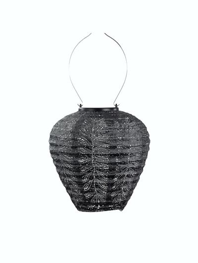 Lumiz Lantern Balloon 20cm Dark Grey Folia