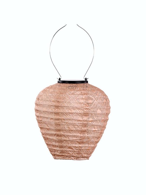 Lumiz Lantern Balloon 20cm Pink Mosaic