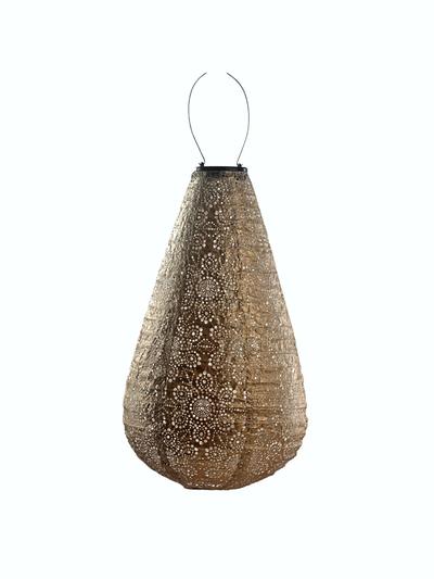 Lumiz Lantern Drop 28cm Gold Fiore