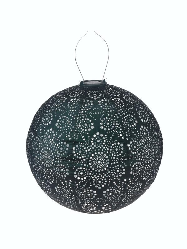 Lumiz Lantern Round 40cm Green Fiore