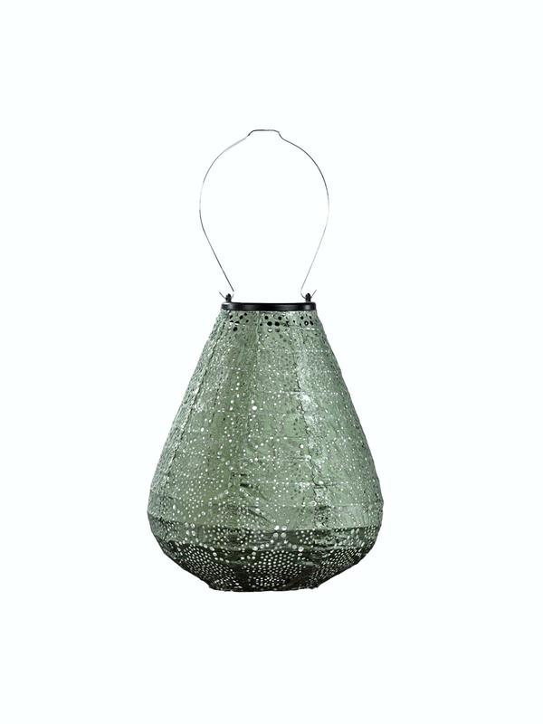 Lumiz Lantern Tulip 20cm Sage Green Bazaar