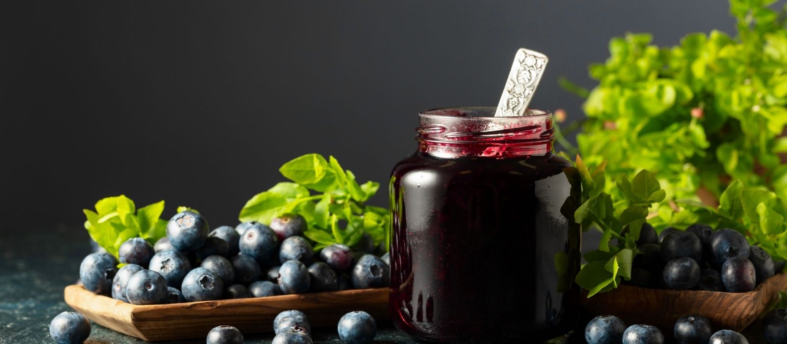 Blueberry and Mint Vinegar