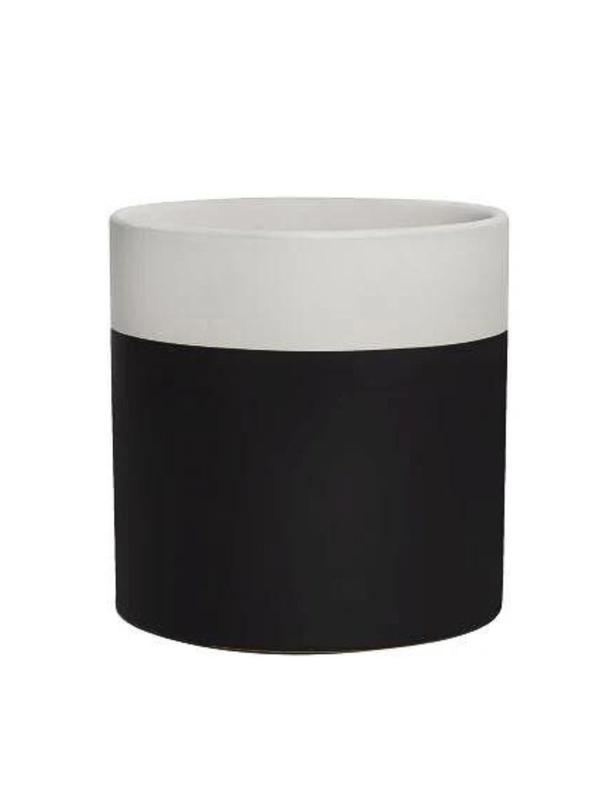 Neve Cover Pot Black 12cm