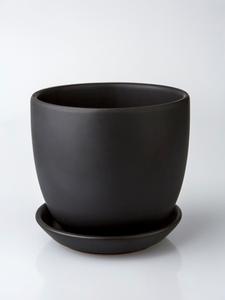 Classic Tulip Pot Black 31cm 