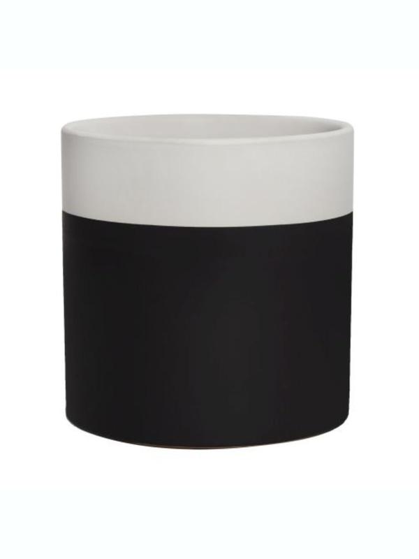 Neve Cover Pot Black 15cm