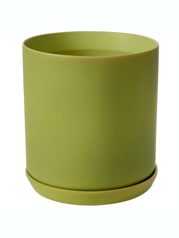 Classic Cylinder Pot Peridot 8cm