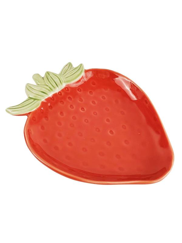 Strawberry Plate Red 18cm 