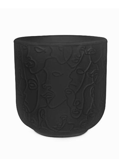 Hera Cover Pot Black