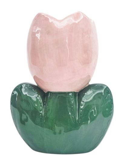 Tulip Vase Pink 21cm