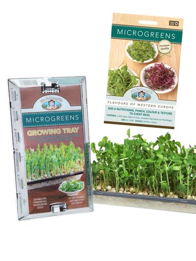 Mr Fothergills Microgreen Growing Tray & Western Europe Microgreens