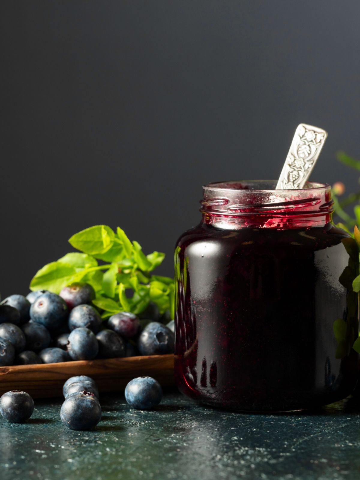 Blueberry and Mint Vinegar