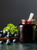 Blueberry and Mint Vinegar